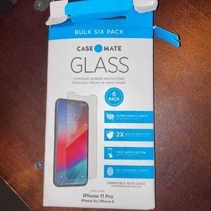 Casemate tempered glass screen protectors